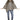 Adult leopard hooded poncho with ears instant costume