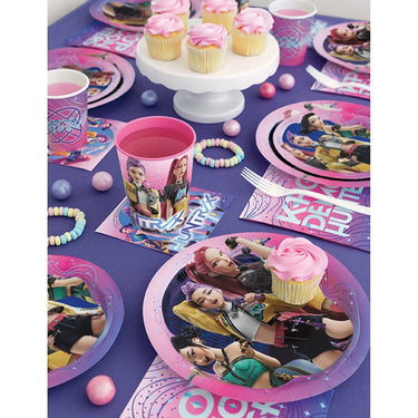 Assiettes repas KPop Demon Hunters 9" 8ct