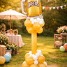 Colonne de ballons bières