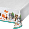 Creative Converting - Nappe en plastique 54 x 102 des Animaux de la Forêt - Party Shop