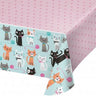 Creative Converting - Nappe en plastique 54 x 102po - Châton Mignon - Party Shop