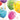 Procos - Nappe en plastique 47X70" - Ballons - Party Shop