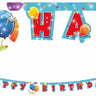 Procos - Bannière Happy Birthday - Ballons - Party Shop