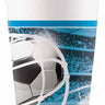 Procos - Verres en carton (8) - Soccer - Party Shop