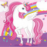 Procos - Serviettes de table (20) - Licorne - Party Shop