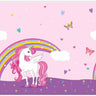 Procos - Nappe en plastique 47X70" - Licorne - Party Shop