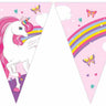 Procos - Bannière à Fanions - Licorne - Party Shop