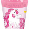 Procos - Verres en plastique 9oz (4) - Licorne - Party Shop