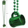 Link Product - Collier trèfle perlé 33 po avec verre à shooter – Saint-Patrick - Party Shop