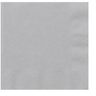 Unique - Serviettes de Table (40) - Gris - Party Shop