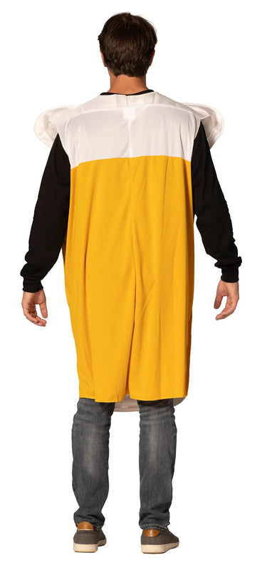 Rasta Imposta - Adult Beer Pint Costume – Funny Alcohol Halloween Outfit One Size - Party Shop