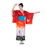 Adult geisha costume with kimono and belt – elegant Japanese outfit for Halloween, carnival, cosplay or themed party - MOM - Party Shop