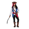 Adult pirate costume with hat, vest, shirt, belt, holster and boot covers – Halloween, carnival or pirate theme party outfit - MOM - Party Shop