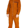 Karnival Costumes - Adult prisoner costume – realistic orange jumpsuit Halloween outfit for men & women. Perfect inmate costume for parties, carnival, cosplay & themed events.- Party Shop
