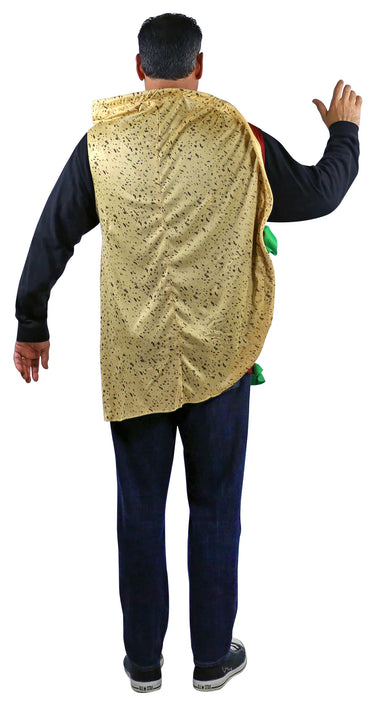 Adult Taco Costume – Funny Food Halloween Outfit One Size - Rasta Imposta - Party Shop