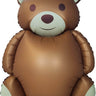 Airise - Ballon mylar supershape 35po - Ourson brun - Party Shop