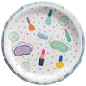 Amscan - Assiettes 7 po (8)  - Spa party - Party Shop