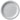 Amscan - Assiettes En Plastique 9Po (20)  - Argent - Party Shop
