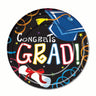 RUBIES - Assiettes ronde 9po (8) - Graduation - Party Shop