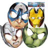 Unique - Set of 8 Avengers party masks for kids – perfect for superhero birthday parties, Marvel-themed events, and Halloween costumes. - Party Shop