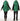 Rasta Imposta - Avocado Couples Costume – Funny Fruit Halloween Outfit Adult One Size- Party Shop