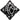 Airise - Ballon Mylar 18 Po - Losange noir et argent 40 ans - Party Shop