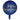 Santex - Ballon Mylar 18Po - Joyeux Anniversaire Bleu - Party Shop