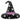 TUF-TEX - Ballon Mylar 28po - Chapeau Sorcière Halloween - Party Shop