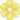 Prima - Ballon Mylar Supershape 34po - Marguerite Jaune (AIR) - Party Shop