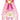 Betallic - Ballon Mylar Supershape 37po - Bouteille de Champagne Rose - Party Shop