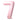 Airise - Ballon Mylar Supershape Chiffre 7 - Rose bébé 34po - Party Shop