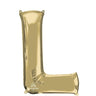 Anagram - Ballon Mylar Supershape Lettre L - Or Blanc - Party Shop