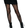 Leg Avenue - Bas filet résille imprimé fantôme - Party Shop