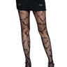 Leg Avenue - Bas a filet résille imprimé Chauve souris - Party Shop