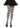 Leg Avenue - Bas collant imprimés Rayé Noir et Blanc - Party Shop