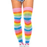 Leg Avenue - Bas cuissardes arc-en-ciel Leigh - Party Shop