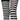 Leg Avenue - Bas De Nylon Mi-Cuisse Rayé Taille plus - Noir - Party Shop