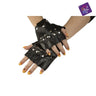 Biker gloves adult one size. Costume accessory for biker, rocker, or pirate outfits. Perfect for Halloween, carnival, cosplay, or concerts. - MOM - Party Shop