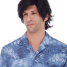 WESTBAY - Black dude wig for men – 70s relaxed retro costume accessory - Party Shop