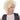 WESTBAY - Blonde rocker wig for men – 80s glam rock Halloween or cosplay wig with volume and layered style - Party Shop