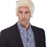 WESTBAY - Blonde salesman wig for men – Retro office-style costume accessory - Party Shop