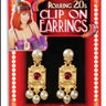 RUBIES - Boucle D'Oreille - Années 20 - Party Shop