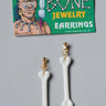 RUBIES - Boucles D'Oreilles Os - Party Shop