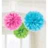 Amscan - Boules Décoratives En Papier 16" (3) -  Multicolore - Party Shop