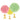 Amscan - Boules Décoratives En Papier 16Po (3) Avec Décorations Suspendues - 1 An Fille (Pastel) - Party Shop