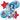 Anagram - Bouquet De 5 Ballon Mylar - Sonic The Hedgehog - Party Shop