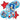 Anagram - Bouquet De 5 Ballon Mylar - Sonic The Hedgehog - Party Shop