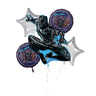 Anagram - Bouquet De 5 Ballons Mylar -  Black Panther Wakanda Forever - Party Shop