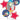 Anagram - Bouquet De 5 Ballons Mylar - Fusée - Party Shop
