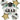 Anagram - Bouquet De 5 Ballons Mylar - Graduation (Feuille) - Party Shop